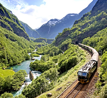 Flam Railway. By Morten Rakke.